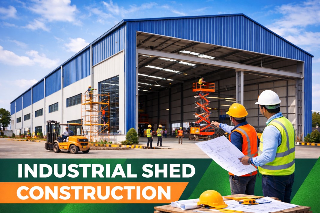 Industrial Shed Construction Bhopal